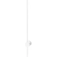 Ideal Lux LED vägglampa Essence, Vitt / opal, Vardagsrum / matsal, Aluminium / grå / zink, Modern, LED-vägglampa, vägglampa inomhus