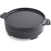 Weber 8857, 6,8 l, Svart, Porslin, Gjutjärn, Emalj, 423,7 mm, 335 mm