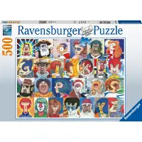 Ravensburger typsnitt 500 bitar pussel fr vuxna - 16830 - Varje bit r unik Softclick-teknik gr att bitar passar ihop perfekt