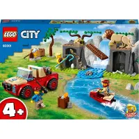 LEGO 60301 City Wildlife Wild Animal Rescue ATV, terrängbilsleksak med minifigurer