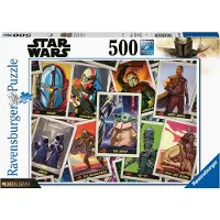 Ravensburger 500 bitars pussel Baby Yoda Star Wars Mandalorian - Ravensburger