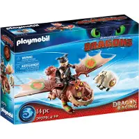 Playmobil Dragon Racing: Fishlegs och Meatlug