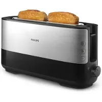 Philips Viva Collection HD2692 - Brödrost - 2 skiva - 1 Kortplatser - svart