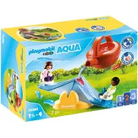 Playmobil 1.2.3 Aqua Water Seesaw med vattenburk