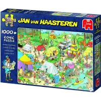 Jumbo 19086 Camping i skogen 1000 bitars pussel