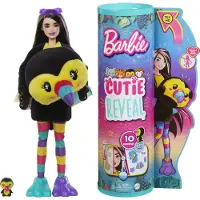 Barbie Docka - Cutie Avslöja - Jungle - Toucan - - One Size - Docka
