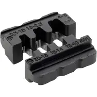 Cimco Werkzeuge 106013 Crimpinsats Oisolerat kontaktdon med öppen crimpklo 0.5 till 6 mm² Passar märke