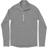 Houdini M's Desoli Thermal Half Zip College Grey