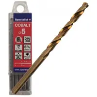 Specialist Borr för metall Cobalt; 5x86 mm; 10 st.