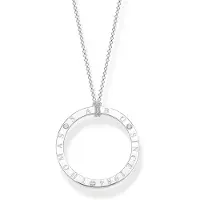 Thomas Sabo Sparkling circles silver halsband KE1877-051-14-L90