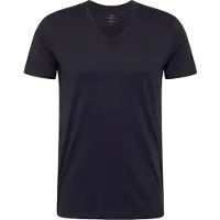 Armani Exchange för män. 8NZT75ZJA5Z1510 T-shirt Lisa marinblå (L), Casual, Bomull, Kort ärm, Marino