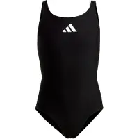 Adidas Baddräkt - 3 BARS SOL - Svart/Vit - - 8 år (128) - Badkläder