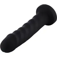 Hismith Premium Svart KlicLok Analdildo Small 18 cm