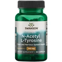 Swanson Health , N-Acetyl L-Tyrosin, 350 mg, 60 Kapslar