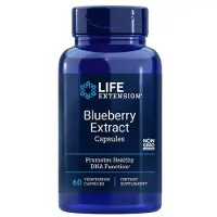 Life Extension , Blåbär Extract Kapslar, 60 Vegetariska Kapslar