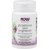 Now - Glutathione Skin Brightener with Ceramosides - 30 vcaps