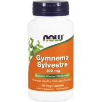 Now , Gymnema Sylvestre-Extrakt, 90 Veg Kapslar (400 mg per Kapsel)