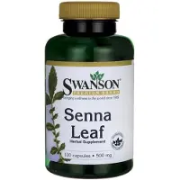 Swanson Health - Senna Leaf, 500mg - 100 caps