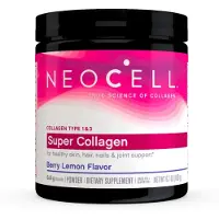 NeoCell , Grassfoderad Collagen Peptider, Bär och Citron, 6,7 oz (190 g)