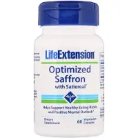 Life Extension , Optimerad Saffran, 60 Vegetariska Capsul (78 mg per Capsul)