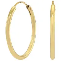 Nordahl Jewellery HOOPS52 örhängen 20mm guld 325 584-3