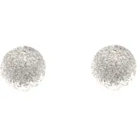 Silver Bar Diam örhängen klar 5 mm 1036