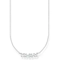 Thomas Sabo halsband white stones, silver KE2095-051-14-L45V
