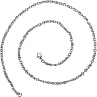 Northern Viking Jewelry Anchor Chain halsband NVJKE011 45 cm