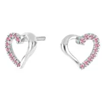 Nordahl Jewellery barn hjärt pink örhängen 325 172