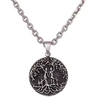 Northern Viking Jewelry Tree Of Life Family silver berlock NVJ-H-RS069