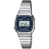 Casio Stilfull Dam Stål Blå Klocka (Ø 25 mm)