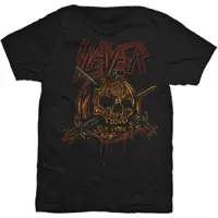 Ginza.se Slayer: Unisex T-Shirt/Skull Pumpkin (Black) (Medium)