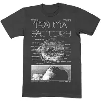 Ginza.se Nothing,Nowhere: Unisex T-Shirt/Trauma Factor V.2 (Black) (X-Large)