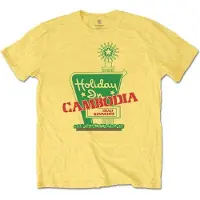 Ginza.se Dead Kennedys: Unisex T-Shirt/Holiday in Cambodia (Daisy Yellow) (X-Large)