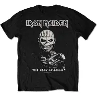 Ginza.se Iron Maiden: Unisex T-Shirt/The Book of Souls White Contrast (Black) (Small)