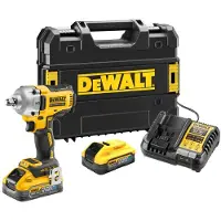 DeWalt Slagmutterdragare DCF891H2T-QW; 18 V; 1/2''; 2x5,0 Ah batt.