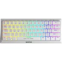MARVO Ma-kg962wh-b Sp Mekaniskt Spelande Tangentbord Spanska