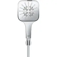 GROHE 26589000, Handduschhuvud, Krom, Krom, Vägg, 9,5 l/min, Tyskland