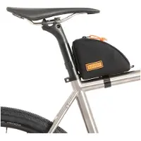 Restrap - Cykelväskor - Rear Top Tube Bag 1L för Unisex - Svart