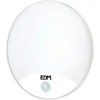 EDM Rund Led-vägglampa 4000k 15w 1250 Lumens