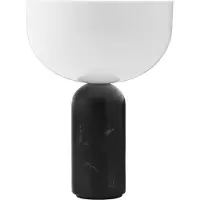 New Works Bordslampa , Kizu Portable, dimbara, Svart, Vardagsrum, Marmor, Design
