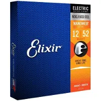 Elixir 12152 NANOWEB Heavy Strings 12-52