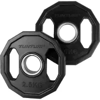 Tunturi Rubber 2.5kg Viktlyftningsskivor 2 Enheter