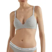 Tommy Hilfiger Repeat Logo Lightly Lined Triangle Bra