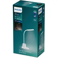 Philips Bucket DSK214 PT 8719514443792 Sladdlös bordslampa LED LED 7.5 W Vit