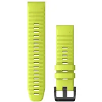 Garmin Quickfit 22mm gul silikonarmband 010-12863-04