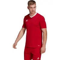 Adidas Tränings T-Shirt Entrada 22 - Röd/Vit, storlek X-Large