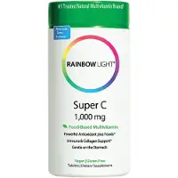 Rainbow Light , Super C, 60 Tabletter