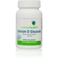 Seeking Health Kalcium D-glukarat - 60 Kapslar