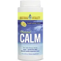 Natural Vitality , CALM, Rörlig Dryck Mix, Söt Citron, 16 oz (453 g)